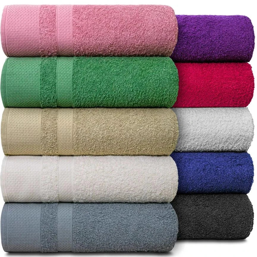 Kit 20 Toalhas de Banho Gigantes Paris 100% Algodão 80x150cm - 500g/m Masculino