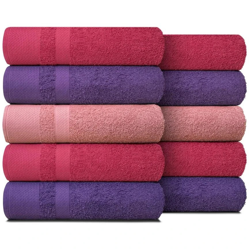 Kit 20 Toalhas de Banho Gigantes Paris 100% Algodão 80x150cm - 500g/m Masculino