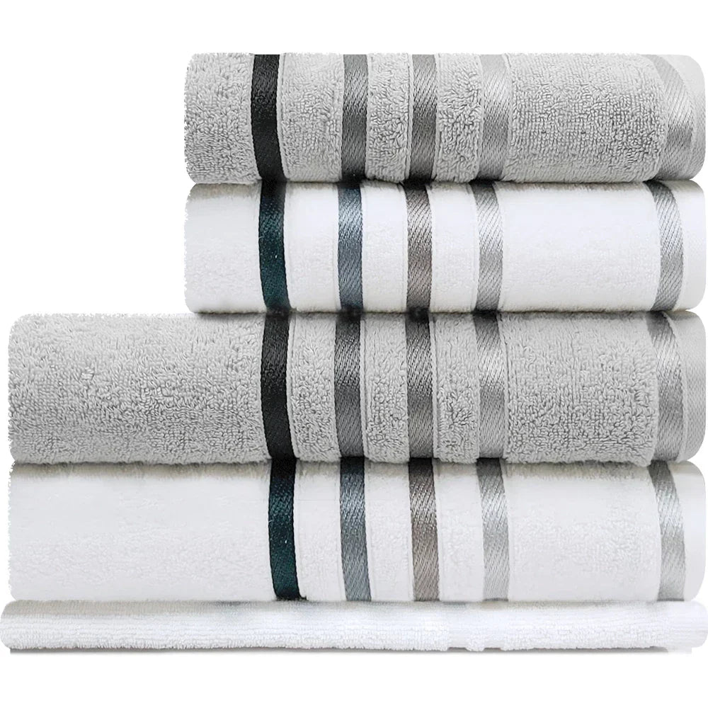 Kit 10 Toalhas de Banho Gigantes Paris 100% Algodão 80x150cm - 500g/m Masculino